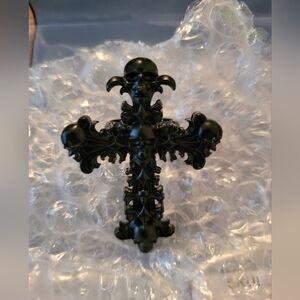 Killstar Skull Cross Ring - Size 6